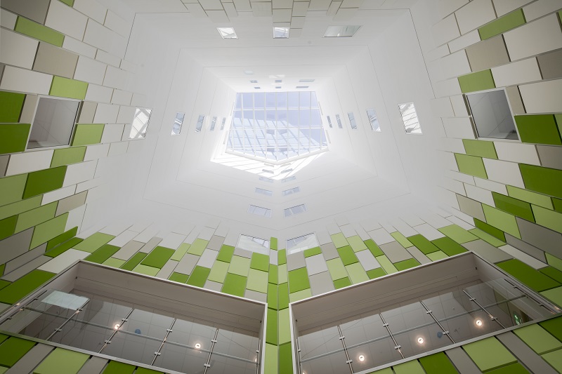 The highly-glazed building will become a beacon for cancer care in Liverpool and the wider region, an area with one of the highest cancer rates in the country