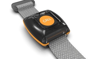 The new personal nurse call button from Pinpoint