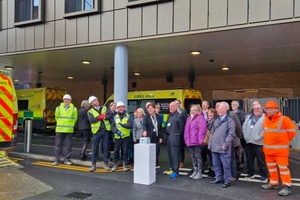 Tilbury Douglas celebrates construction milestone at Stepping Hill Hospital