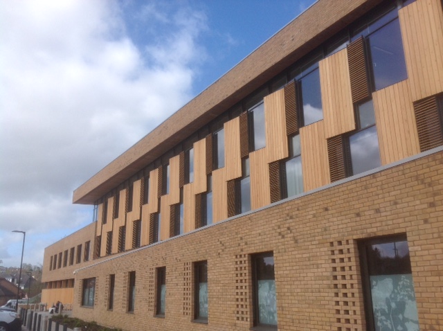 Timber panels supplied for new health centre