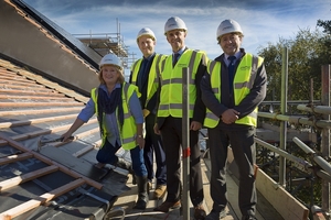 Topping-out ceremony marks milestone for new care home