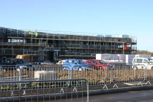 Topping-out ceremony marks milestone in health centre scheme