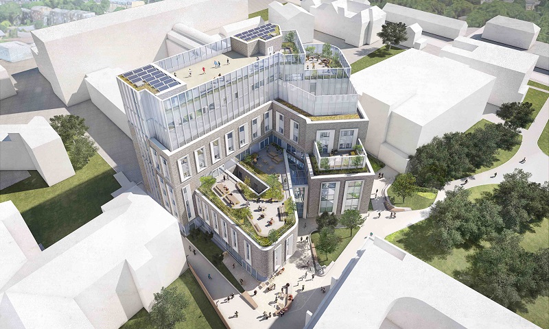 Topping-out marks milestone for £65m mental health unit