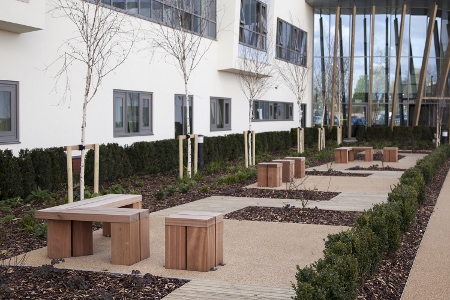 Townscape provides bespoke outdoor furniture to North Middlesex University Hospital