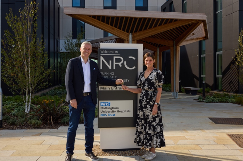 Trust receives keys to National Rehabilitation Centre in New Hospital Programme milestone