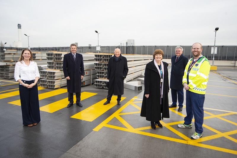 Two health organisations receive cash to build and improve hospital helipads