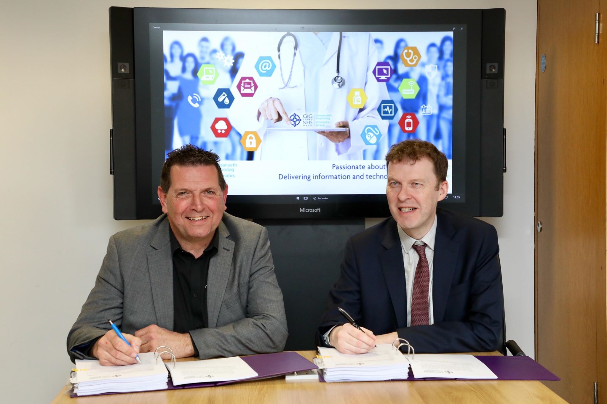 Two technology companies to supply GP surgeries in NHS Wales