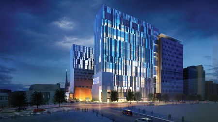 The Centre Hospitalier de l’Universite de Montreal (image courtesy of Laing O’Rourke)