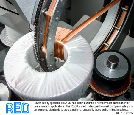 UK power quality expert sets benchmark for compact medical transformer 