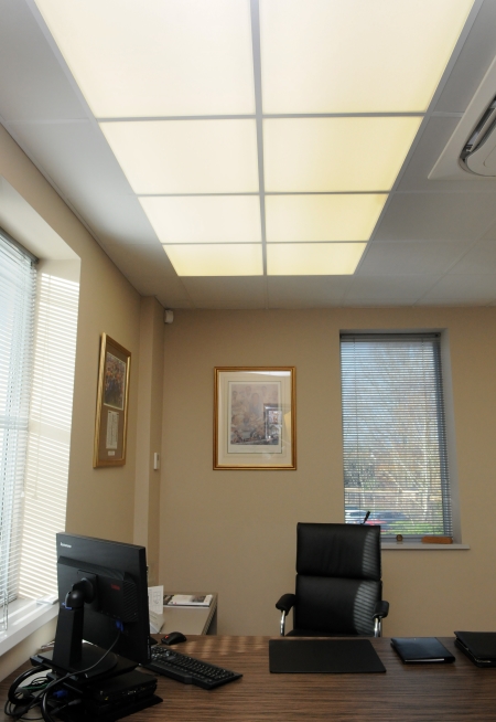 UK\'s first Soundlight Comfort installation at Saint-Gobain head office