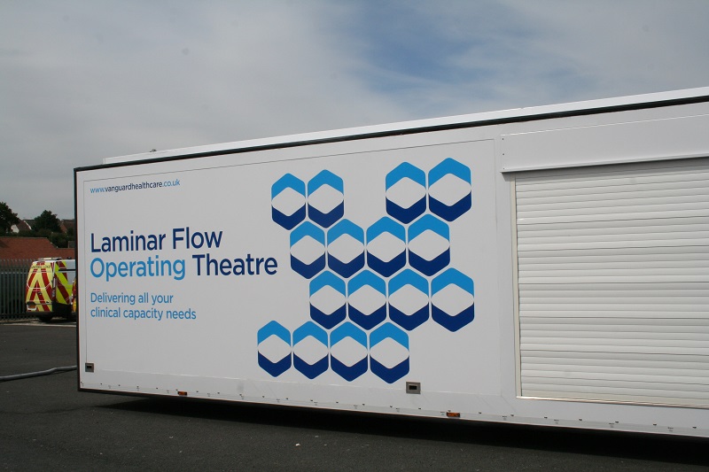 Vanguard delivers theatre at Charing Cross Hospital