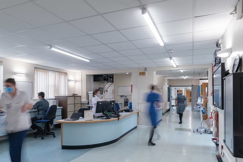 Veolia optimises lighting for one of the biggest acute hospital trusts