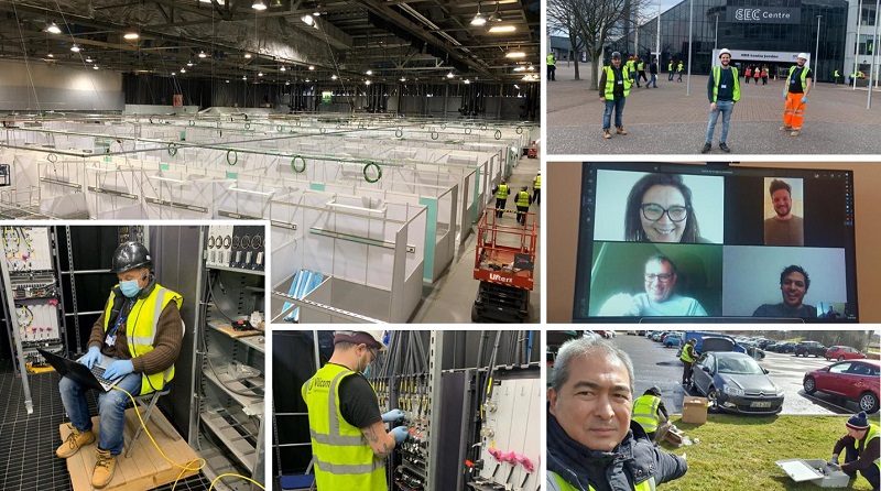 Vilicom gives critical connection to new COVID-19 facilities