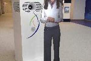 Virtual assistant greets patients at revamped hospital