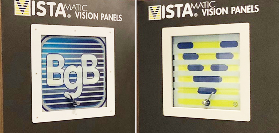 Vistamatic launches two-sided graphic vision panel