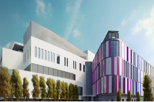 Vistamatic vision panels installed at new Edinburgh children's hospital