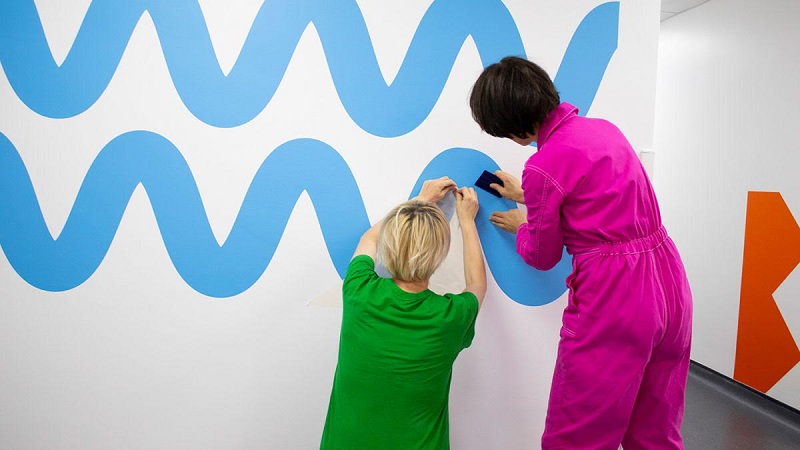 Design duo, Kapitza, install their commission for the Ambrose King Sexual Health Centre 
