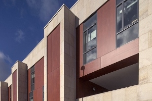 VIVIX panels used for hospital façade