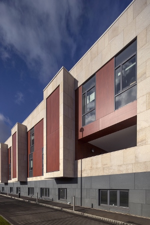VIVIX panels used for hospital façade