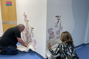 Wall artworks and signage for Medway Hospital Fetal and Maternal Medicine Centre