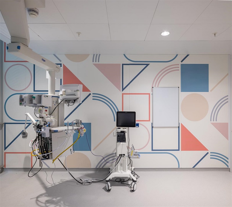 The Whiterock Digiclad (Custom) wall sheet panels are easy to clean, durable, and meet stringent fire regulations