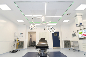 Wansbeck General Hospital becomes first UK hospital to install MAT Eco-flow Stealth flush-to ceiling UCV canopies