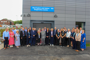 Warrington and Halton Diagnostics Centre officially opens at Halton Hospital