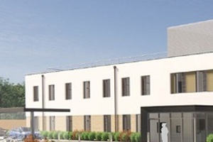 Watch Devizes health centre being built frame by frame