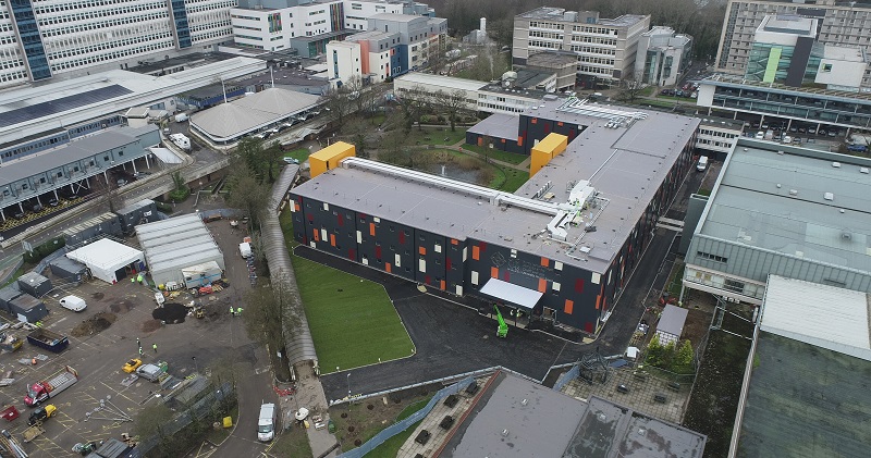 Welsh health board opens surge facility at University Hospital of Wales