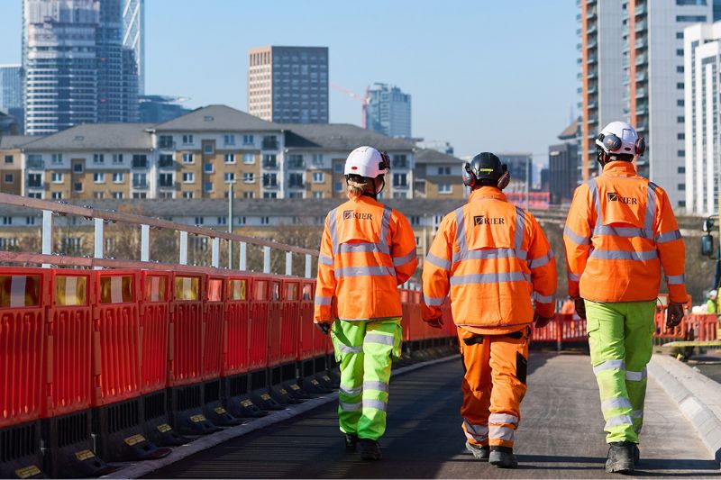 What are the big construction contractors saying on International Women's Day?
