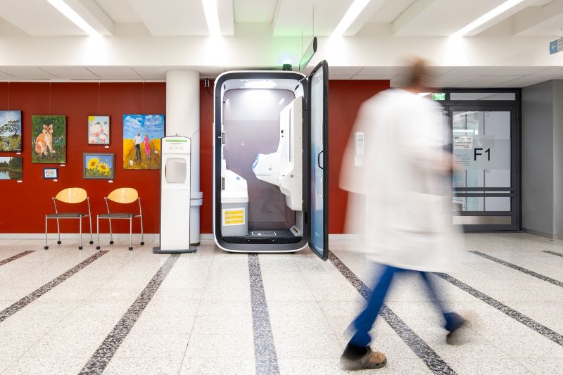 What is a self-service health pod? MedicubeX targets NHS rollout of cardiovascular screening technology