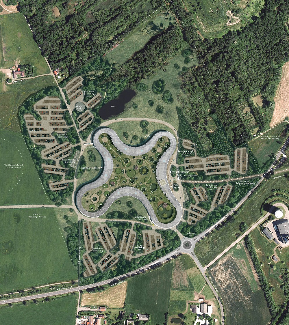 At the Danish site two construction methodologies are adopted in parallel based on functional need and future adaption