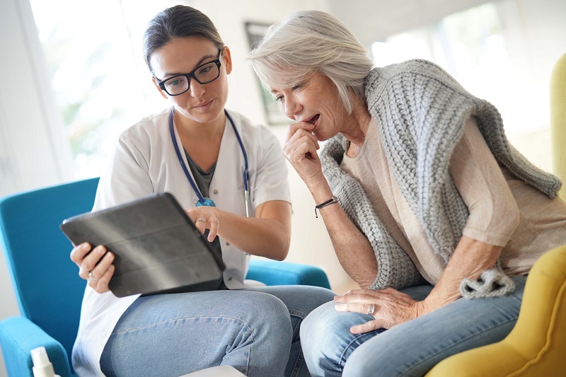 Solutions, such as the Access Home Hub, offer support to help individuals live independently for longer