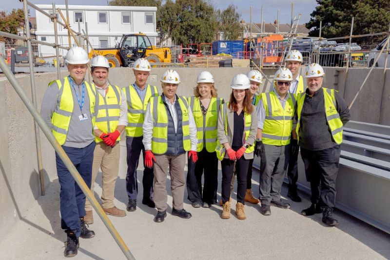 Willmott Dixon reaches milestone for Portsmouth neighbourhood health and leisure hub