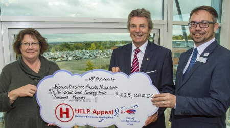 Worcestershire Royal Hospital helipad gets go-ahead