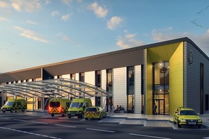 Work begins on £11m net-zero ambulance hub development