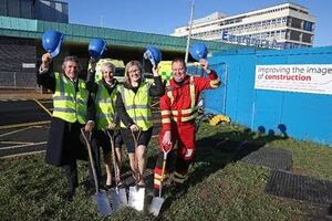 Work begins on Aintree hospital helipad