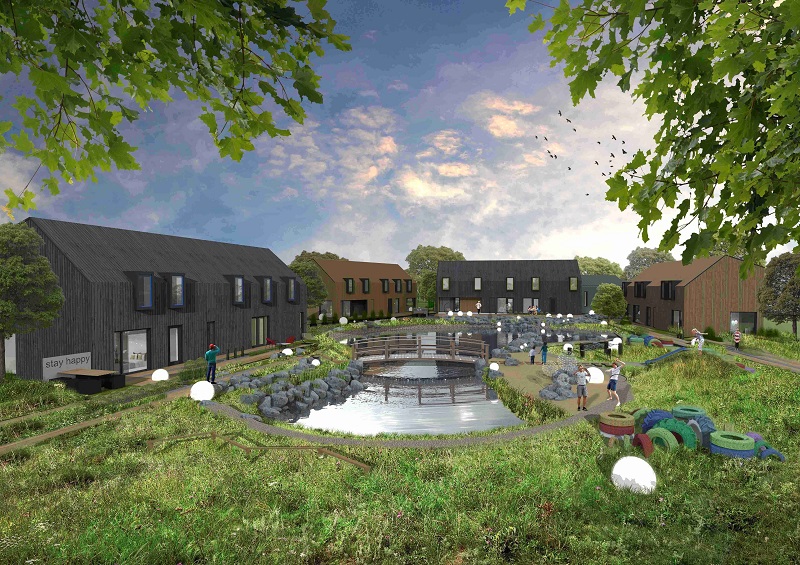Work begins on care home for children in Warwickshire
