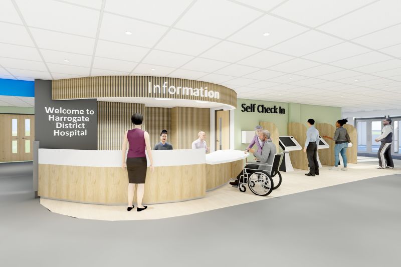 Work set to begin on new entrance at Harrogate District Hospital