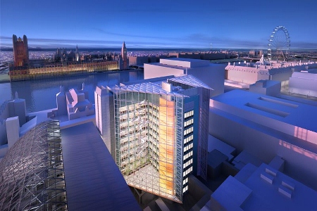 Work to start on £27m project to reclad landmark London hospital tower