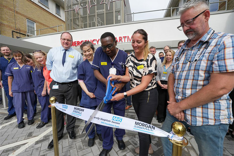 Worthing Hospital unveils enhanced Urgent Treatment Centre and A&E by Morgan Sindall